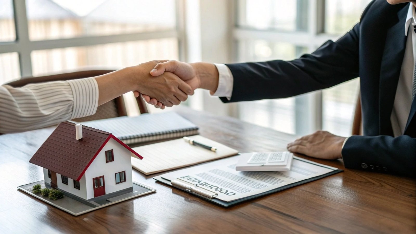 Negotiating after house survey